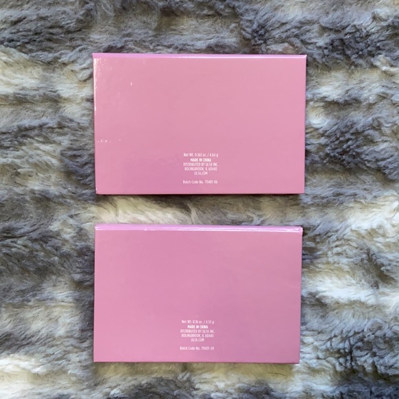 🌷NWT❗️Ulta Beauty PINK 2 Piece Mini Palette Variety Cosmetic Sampler Set - Picture 7 of 7